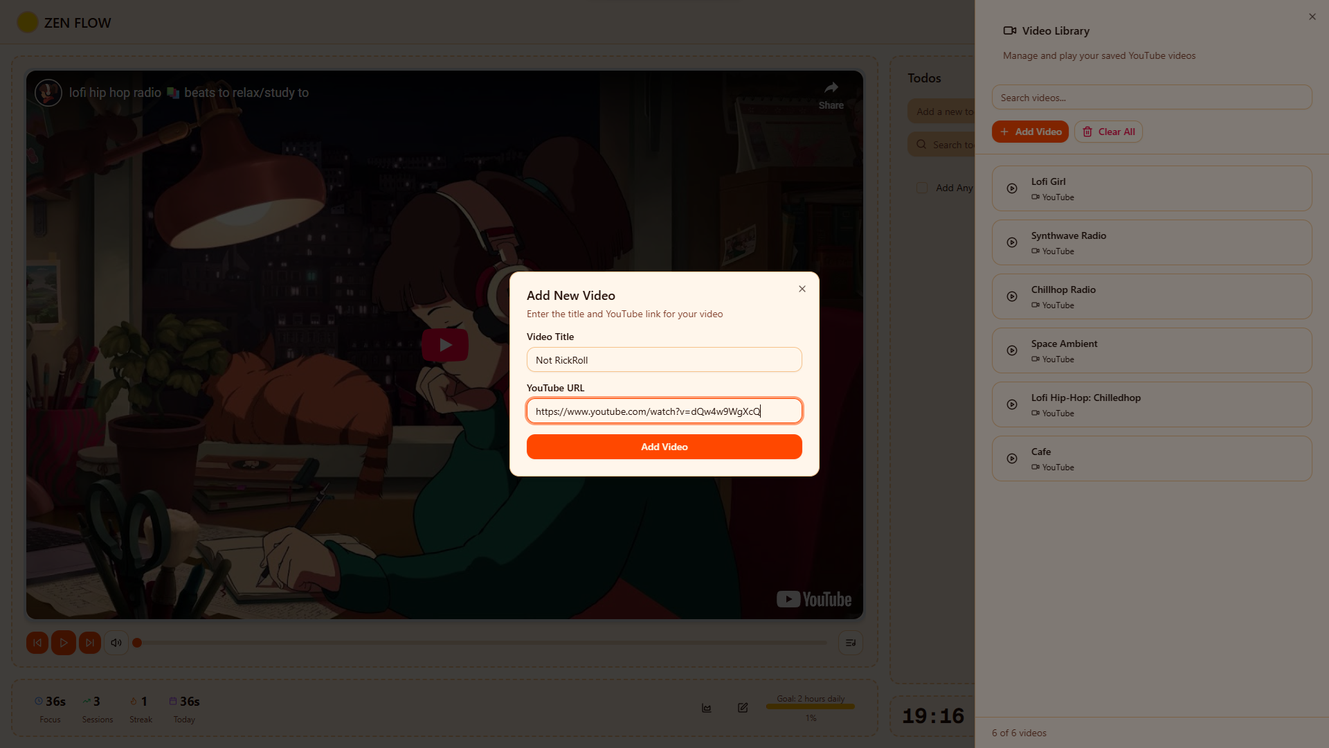 Add Video